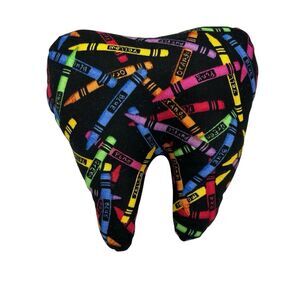 Tooth Fairy Pillow Hand Crafted - Crayons